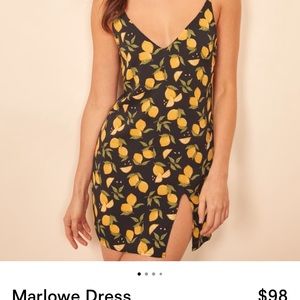 BNWOT Reformation Marlowe Dress